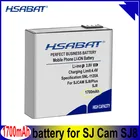 Аккумулятор HSABAT SJ8 PRO, 1700 мАч, для экшн-камеры SJCAM SJ8 PRO, SJ8 Air
