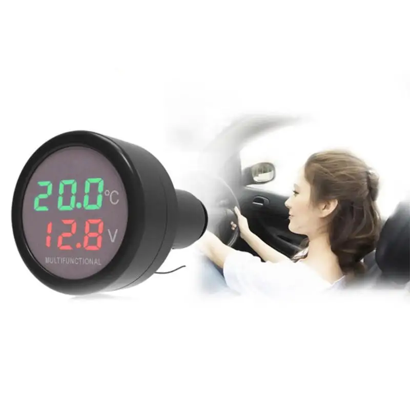 Многофункциональное автомобильное зарядное устройство 12 В/24 В Цифровой