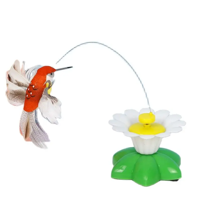 

Auto-Rotating Funny Cats Toy Electric Flying Bird Butterfly Bee Cat Toys Fun Smart Cat Stick