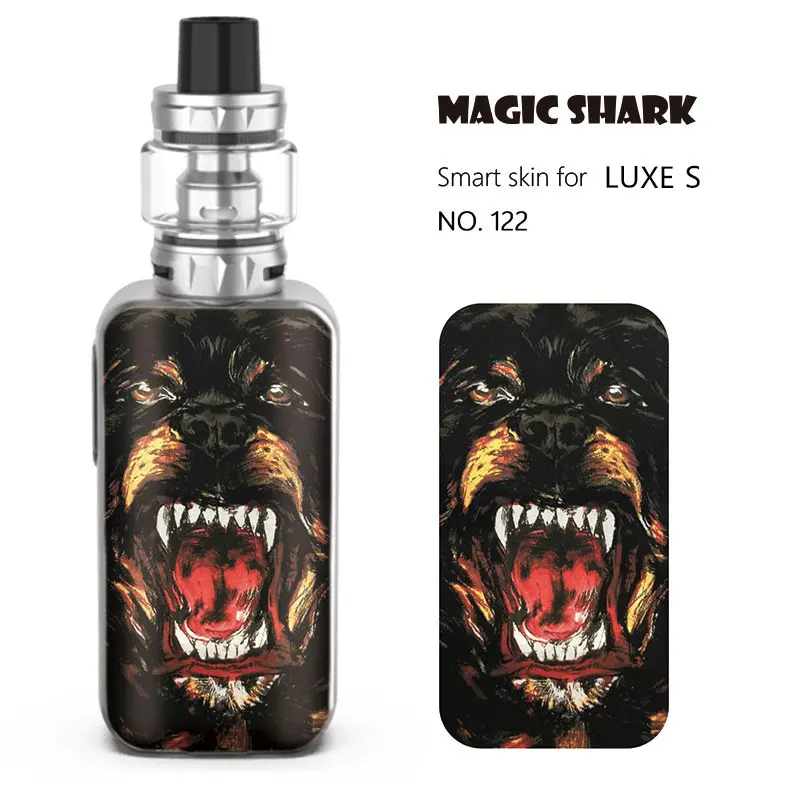 Magic Shark Dog Tiger God of War Super Hero Sticker Case Cover Film for VAPORESSO Luxe S 116-129 | Мобильные телефоны и