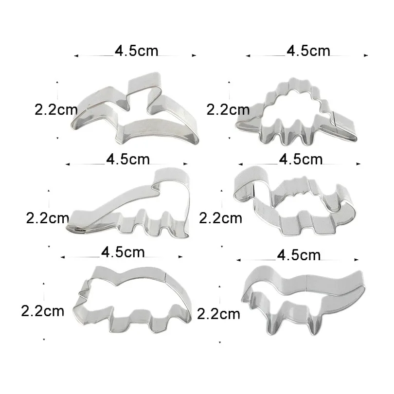 Набор формы для печенья в виде динозавра форма инструменты украшения торта из