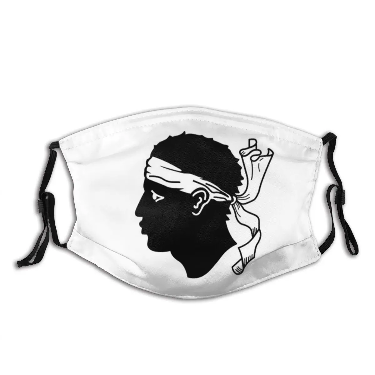 

Корсиканский флаг Бандера Корсика Pasquale Паскаль Paoli, не одноразовые печать лицевая маска против ветра пыли доказательство с