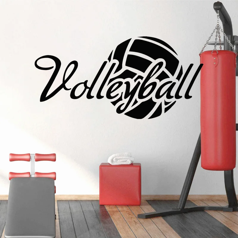 

Виниловые наклейки для волейбола, для мальчиков, украшение для спальни, фотообои C7020