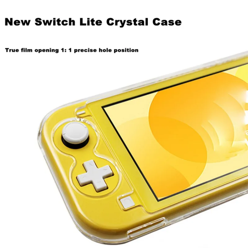 Высокое качество для Switch Lite защитная оболочка Прозрачный Кристальный корпус ПК