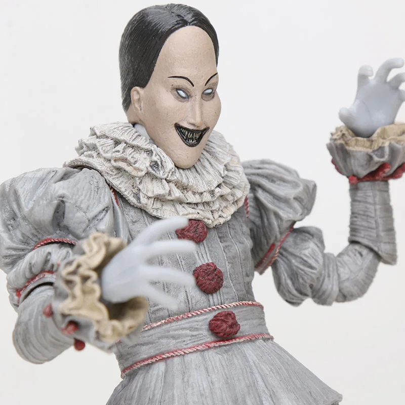 18 см NECA Pennywise 1990 Стивен Кинг это Pennywise Джокер клоун neca Хищник Джокер фигурка игрушки куклы