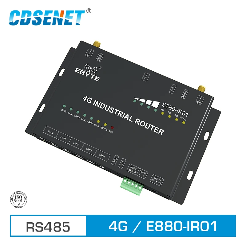 4G беспроводной WiFi маршрутизатор RS485 E880-IR01 WAN LAN WLAN Ethernet модем | Мобильные телефоны и