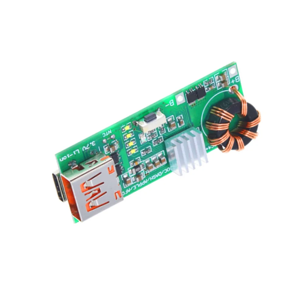 Двунаправленный модуль питания для быстрой зарядки QC4.0 QC3.0 внешний аккумулятор USB