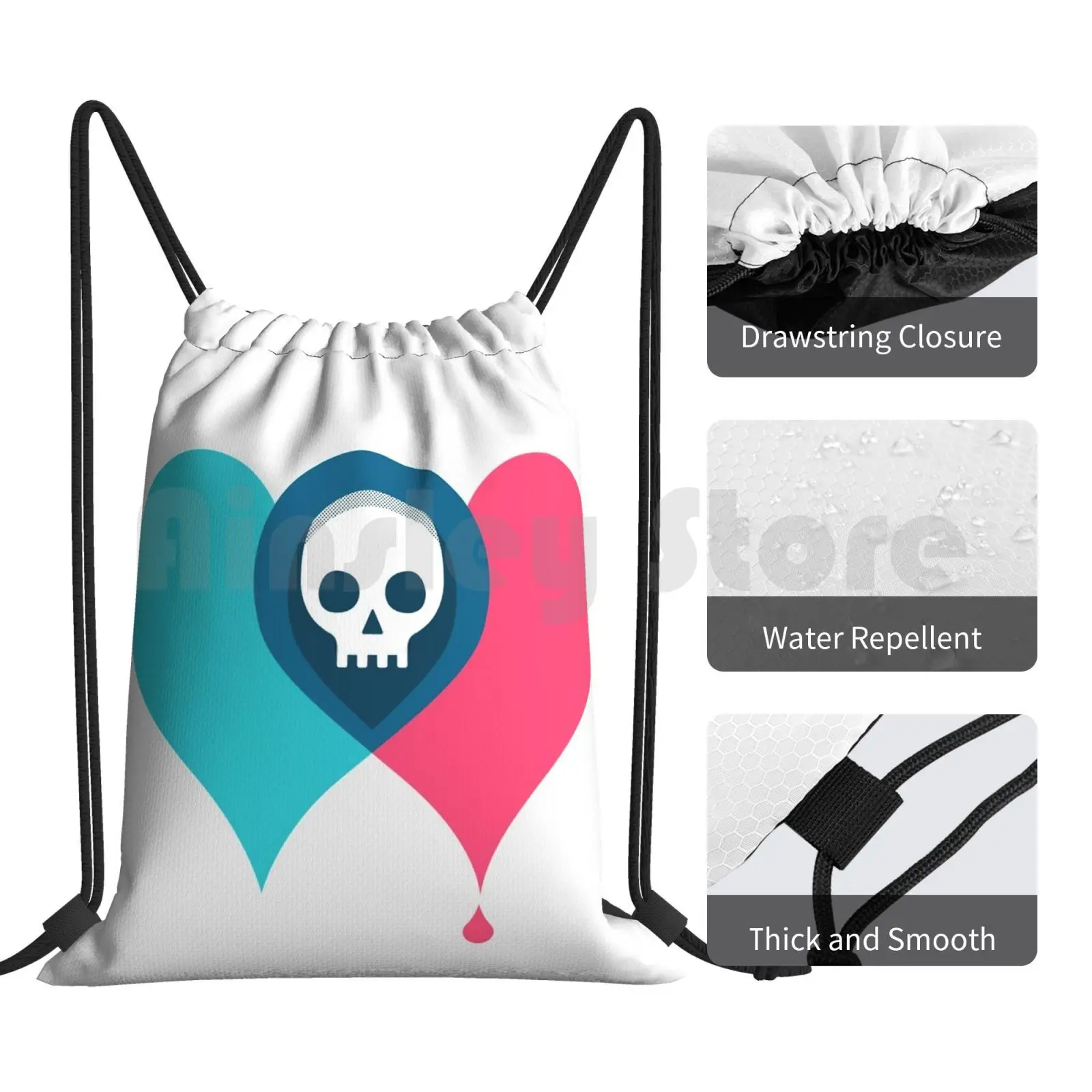 Рюкзак на шнурке для верховой езды скалолазания спортзала литературной тематики