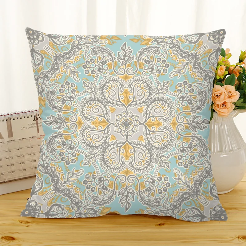 Nordic Геометрическая Печать Подушка Чехол Дома Декоративные наволочки офис диван