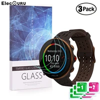 3 pack for polar vantage m2 smartwatch tempered glass screen protector 9h protective film scratch resistant anti shatter