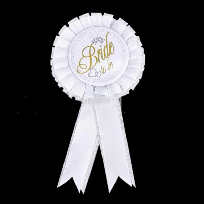 1 шт. белая Одиночная Вечеринка невесты на бретельках свадебная вуаль круглая