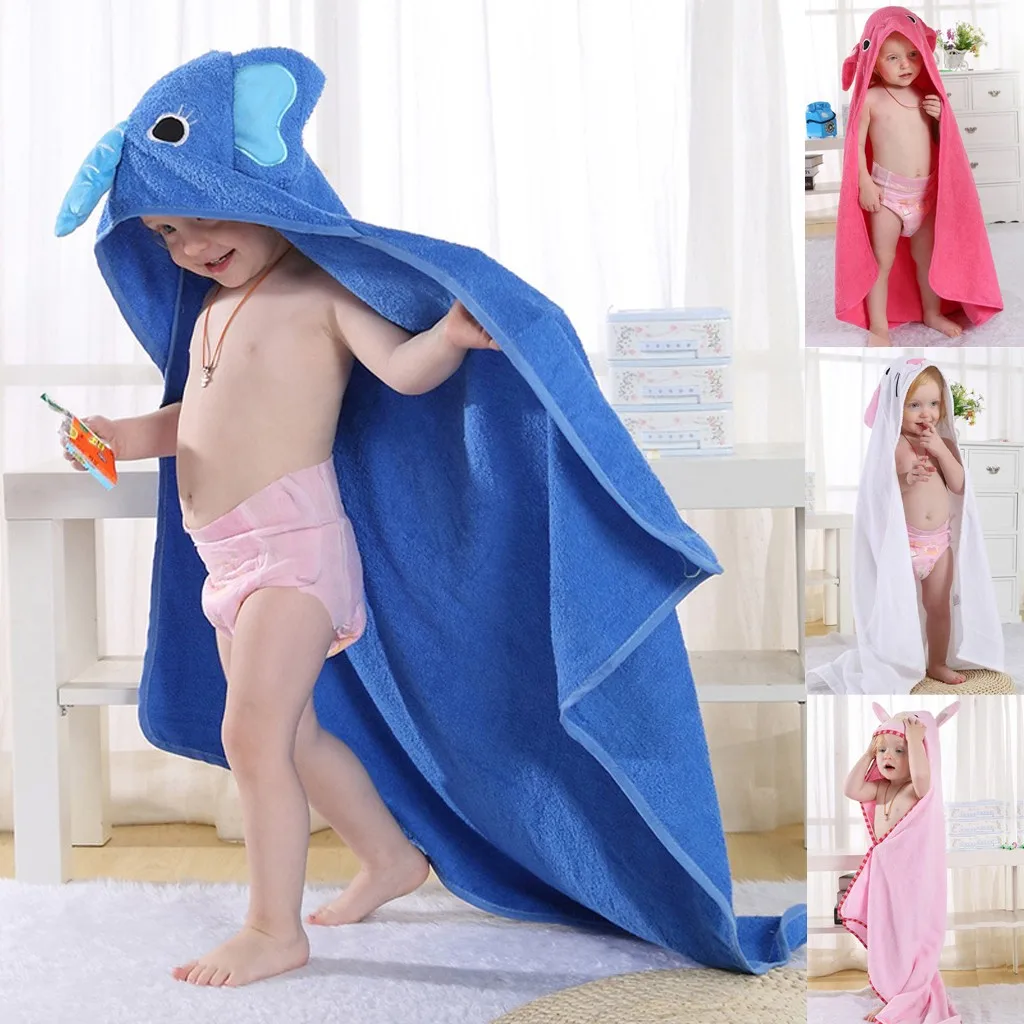 Милый детский банный халат для маленьких мальчиков и девочек детское банное