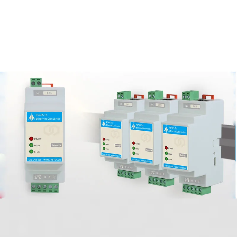 Последовательный модуль RS485 к Ethernet конвейер RJ45 Сетевая связь modbus RTU TCP для