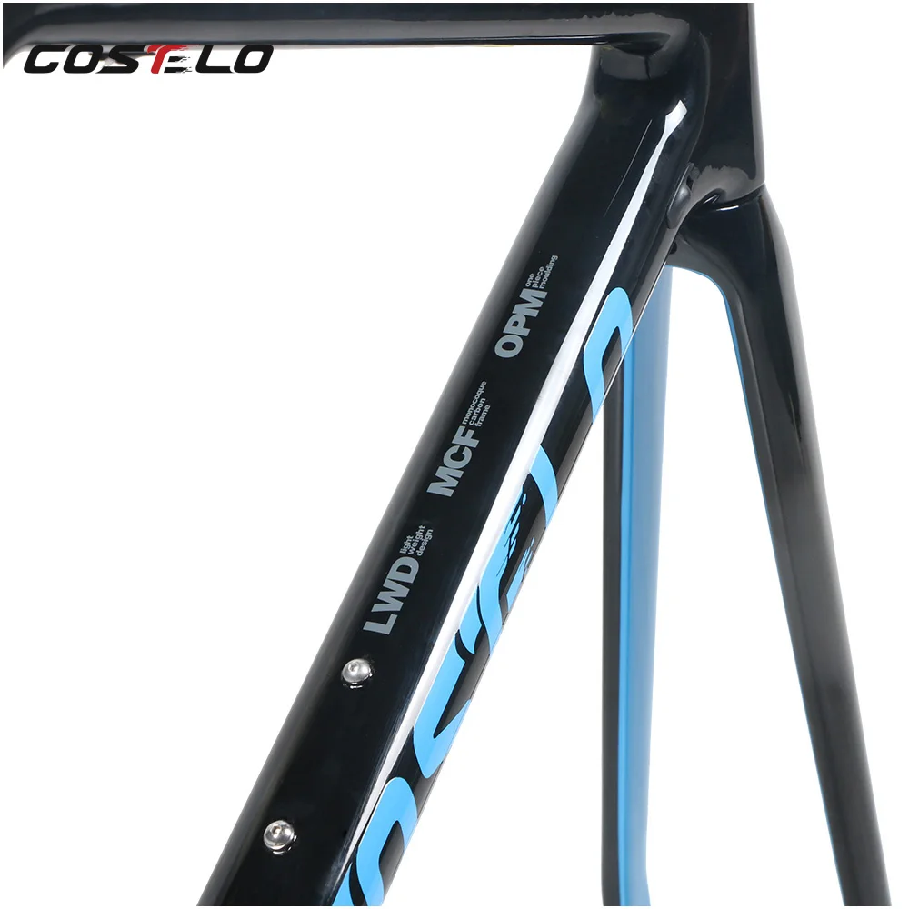 2018 Costelo Speedmachine Сверхлегкая рама из углеродного волокна для шоссейного велосипеда