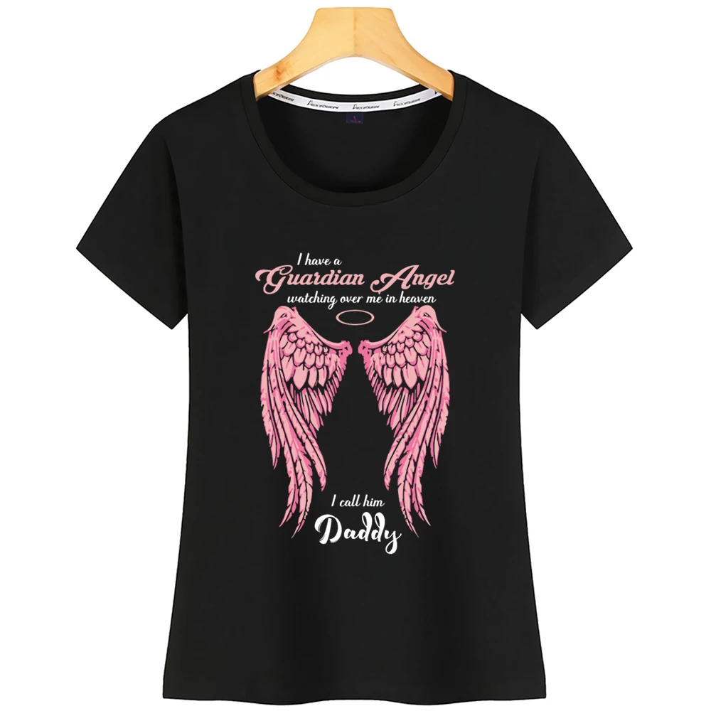

Tops T Shirt Women Daddy Missing Daughter Humor White Custom Tshirt