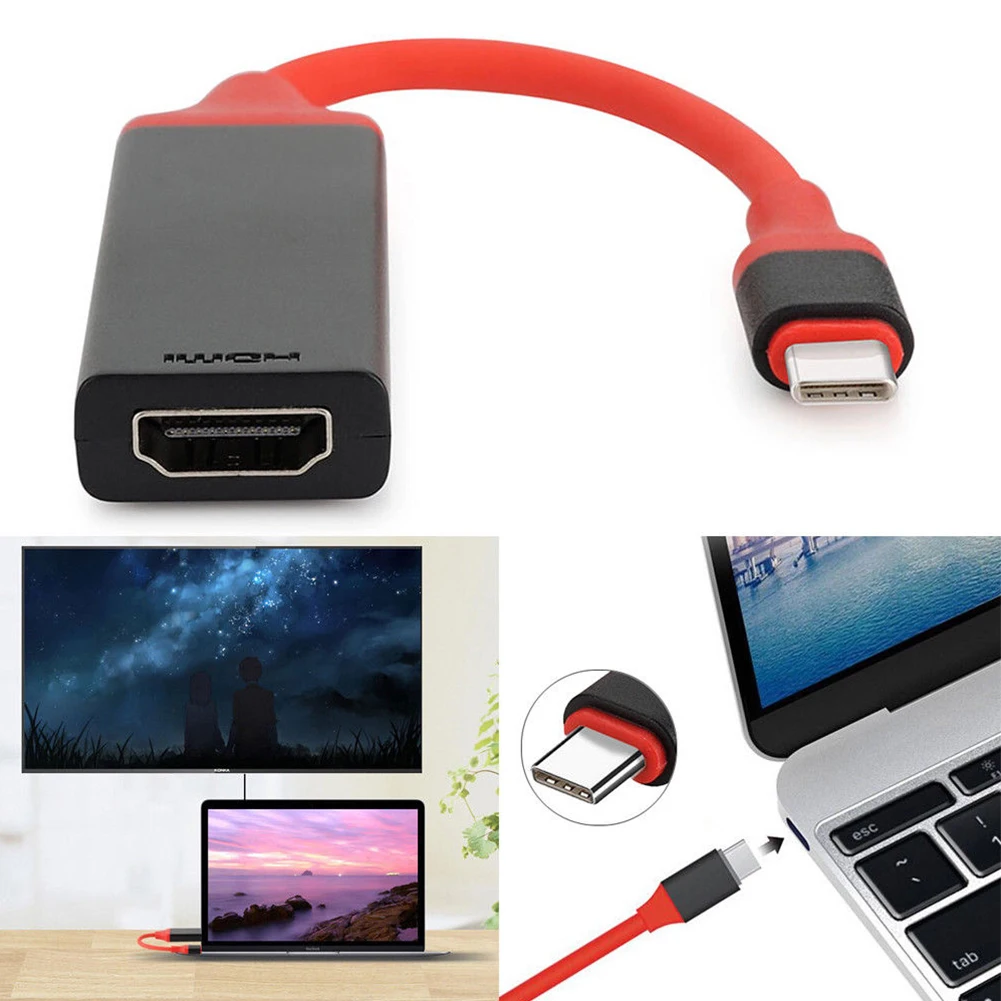 USB 3 1 type C к женскому HDMI HDTV 4K адаптер высокой четкости для S8/S8 + Plus/mate10 P20