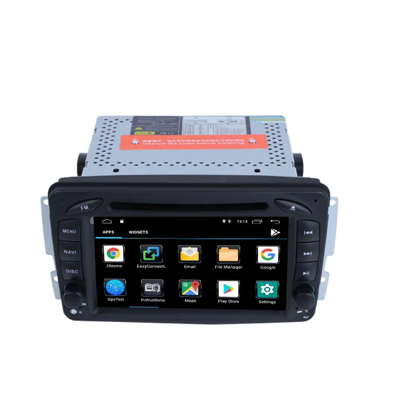 Android 9 0 Авторадио встроенный CarPlay GPS навигация подходит для Mercedes Benz W209 W203 W168 W163 W463