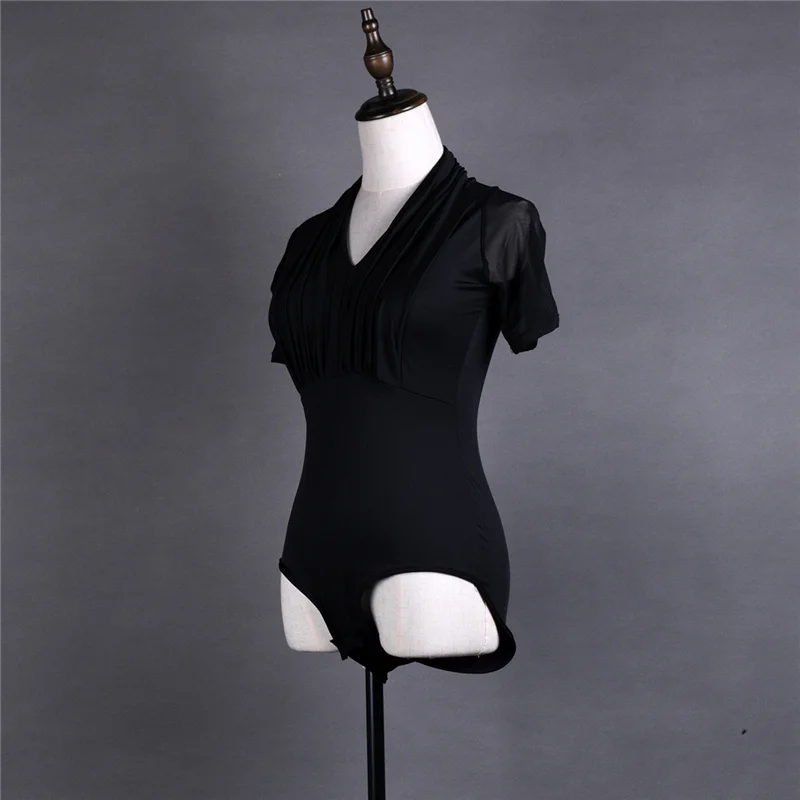 Women Latin Dance Skirt Adult Performance Sexy Female One-piece Top Stage Competition Ballroom Samba Dancing Practice Costumes