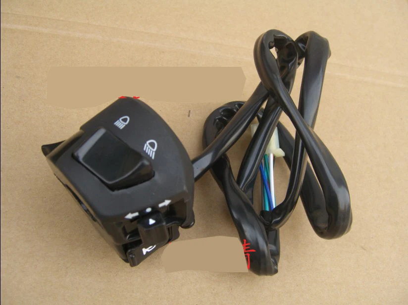 Бесплатная доставка аксессуары для мотоциклов QM200GY левый и правый ручной