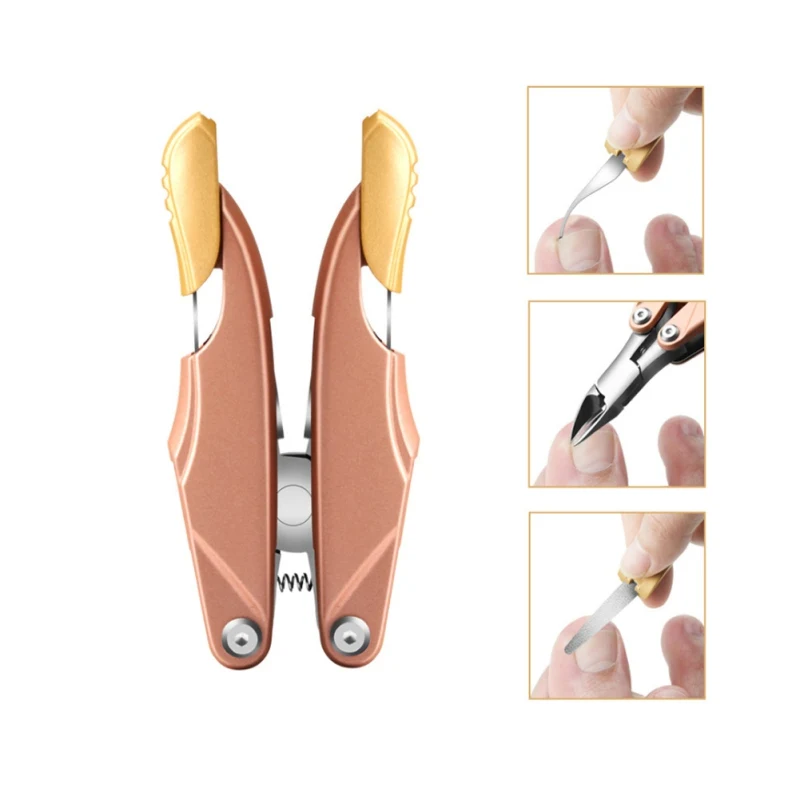 2019 складные ножницы для ногтей Paronychia Резак густых или вросших Средства ухода за