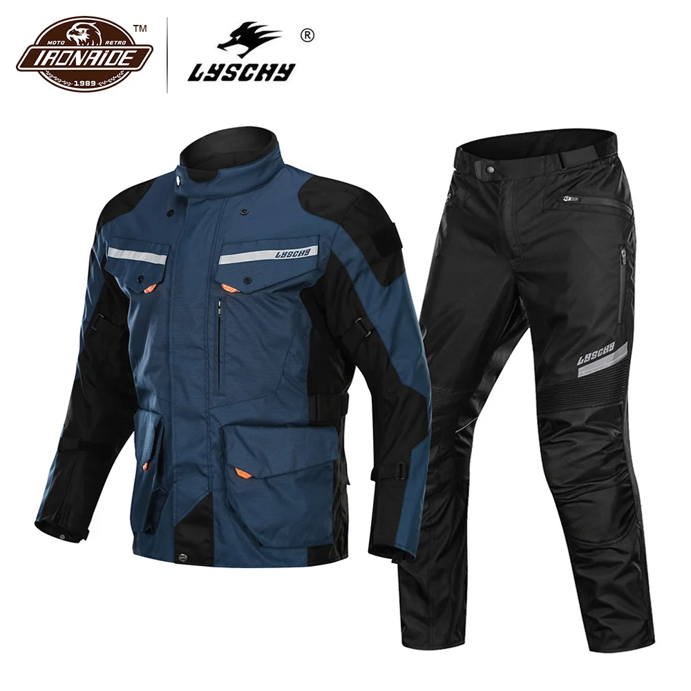 LYSCHY летняя мотоциклетная куртка водонепроницаемая для мотокросса езды на