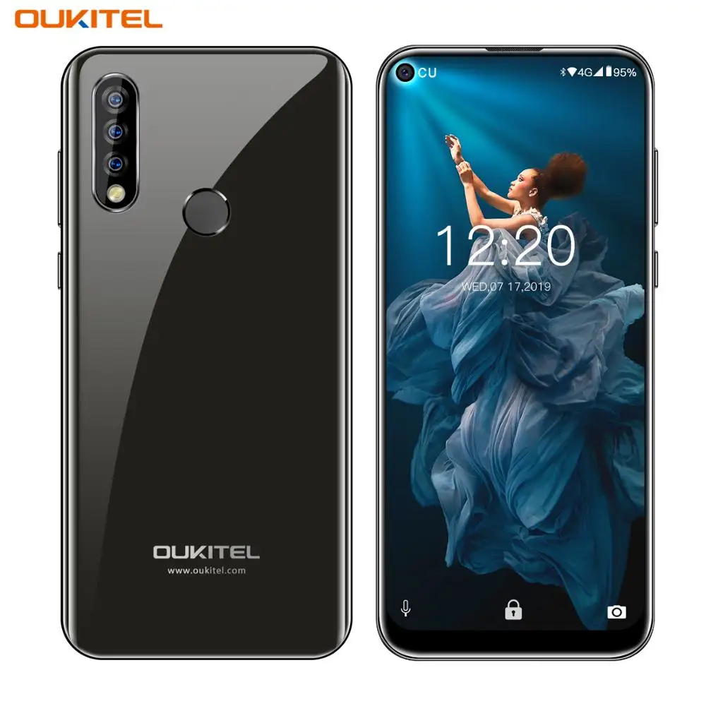 LTE 4G OUKITEL C17 Pro 6 35 дюймовый мобильный телефон Android 9 0 MT6763 Восьмиядерный ОЗУ 4 Гб ПЗУ 64