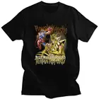 Святая Сейя мистическая одежда Ikki Di Феникс футболка Для мужчин с коротким рукавом хлопковая Футболка Графический 