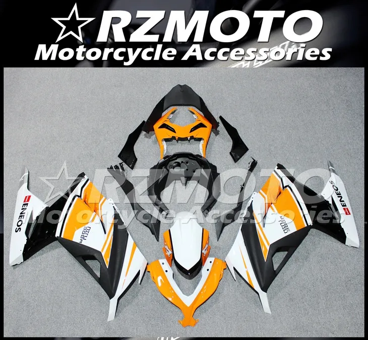 

New ABS Motorcycle Fairings kit Fit for Kawasaki Ninja 300 EX300 ninja300r 2013 2014 2015 13 14 15 16 17 18 19 Cool orange white