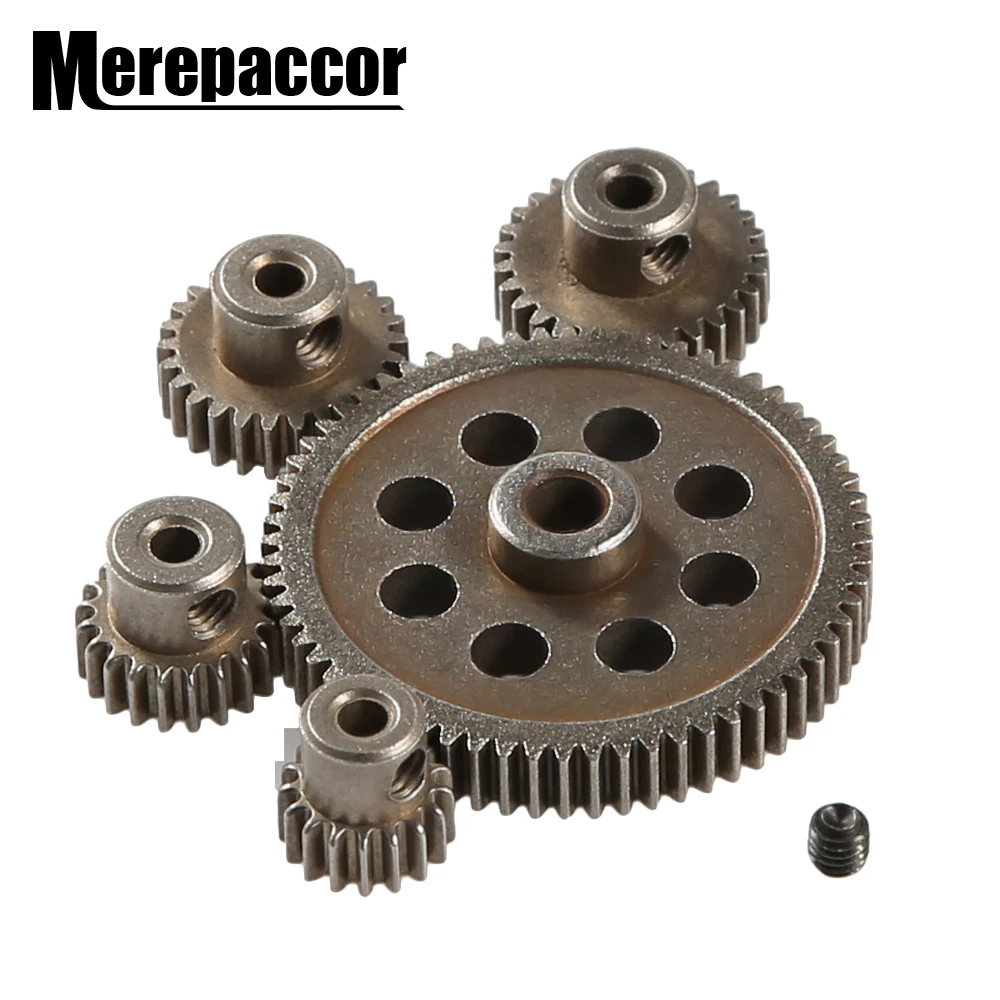 Главный редуктор Металл Diff мотор-Шестерня 64T 11181 s 21T грузовик 1/10 RC запчасти HSP