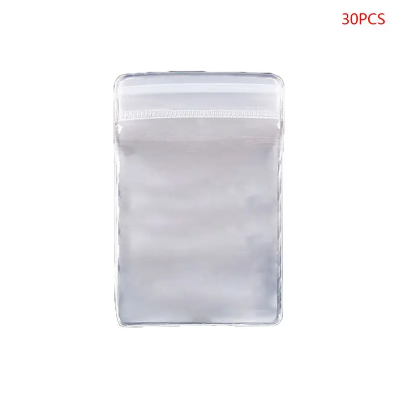 

Clear Jewelry Bag Resealable Zipper Plastic Grip Seal Pack for Bracelet Earrings