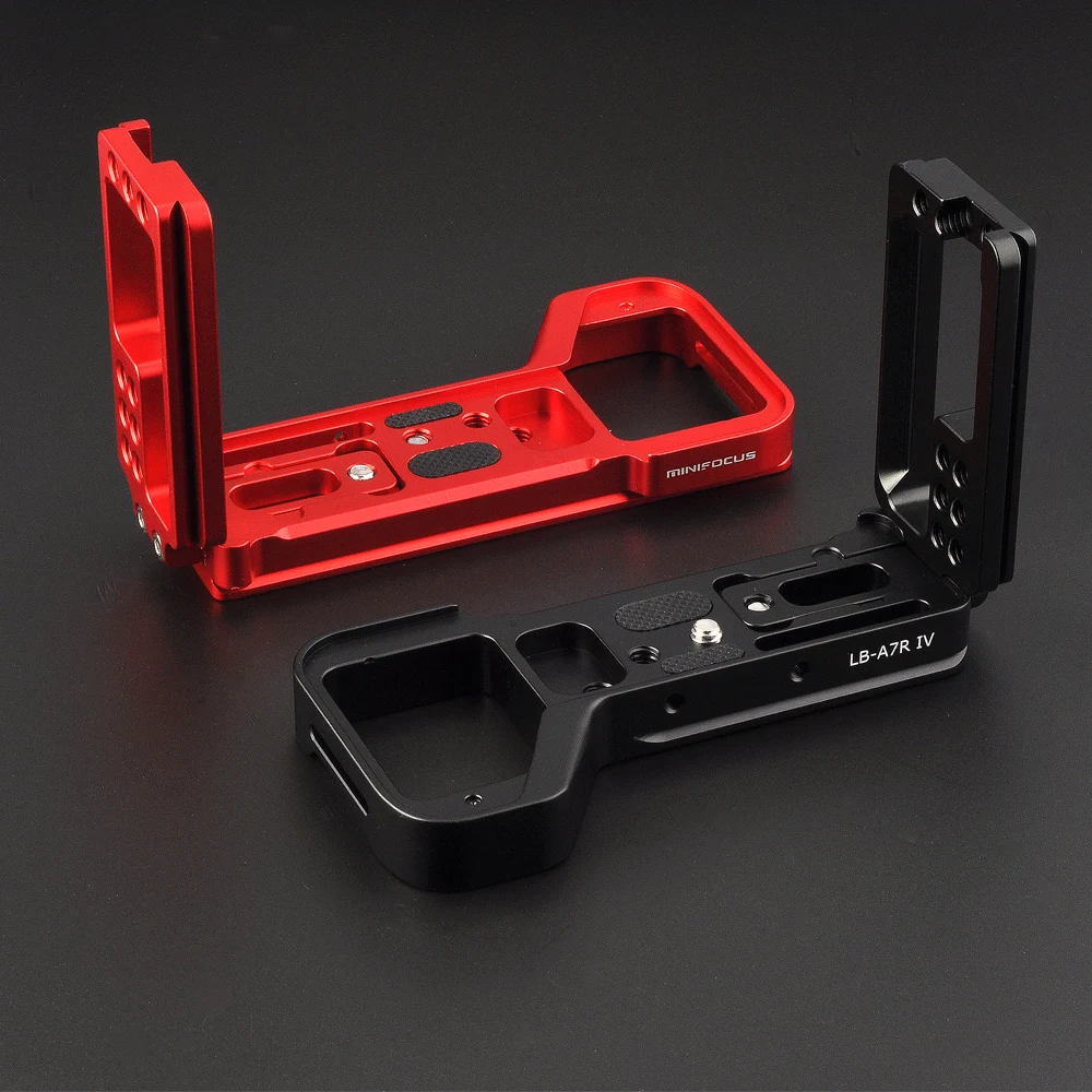 Красная БЫСТРОРАЗЪЕМНАЯ пластина A74 L регулировка кронштейна для Sony Alpha 7R IV a7R ILCE
