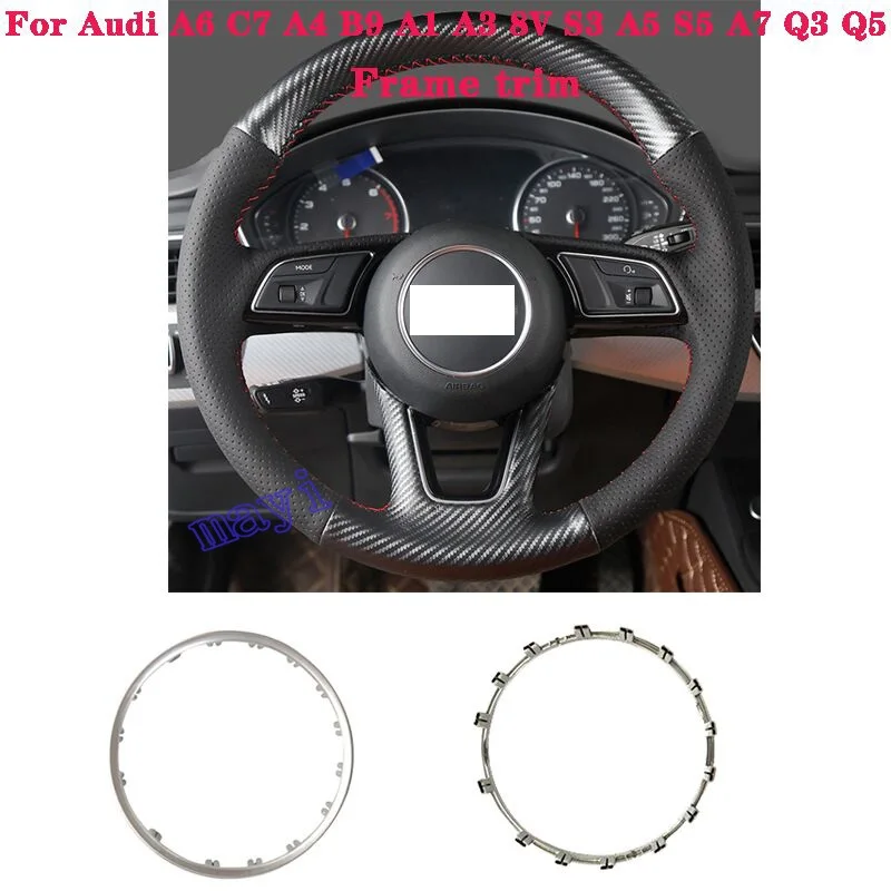 Хромированное кольцо на рулевое колесо из АБС-пластика фоторамка с логотипом