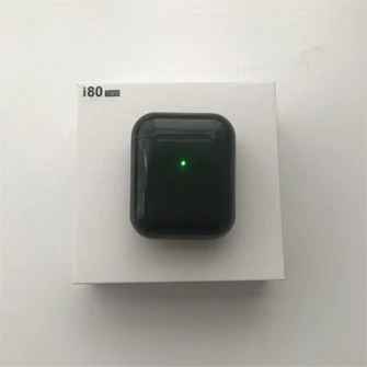 i80B I80 TWS Bluetooth 5,0 гарнитура 6D и сенсорной панелью управления Беспроводной наушники для iphone и Android PK i15 i10 i21 i50 i30 i20 i60 - Цвет: i80B