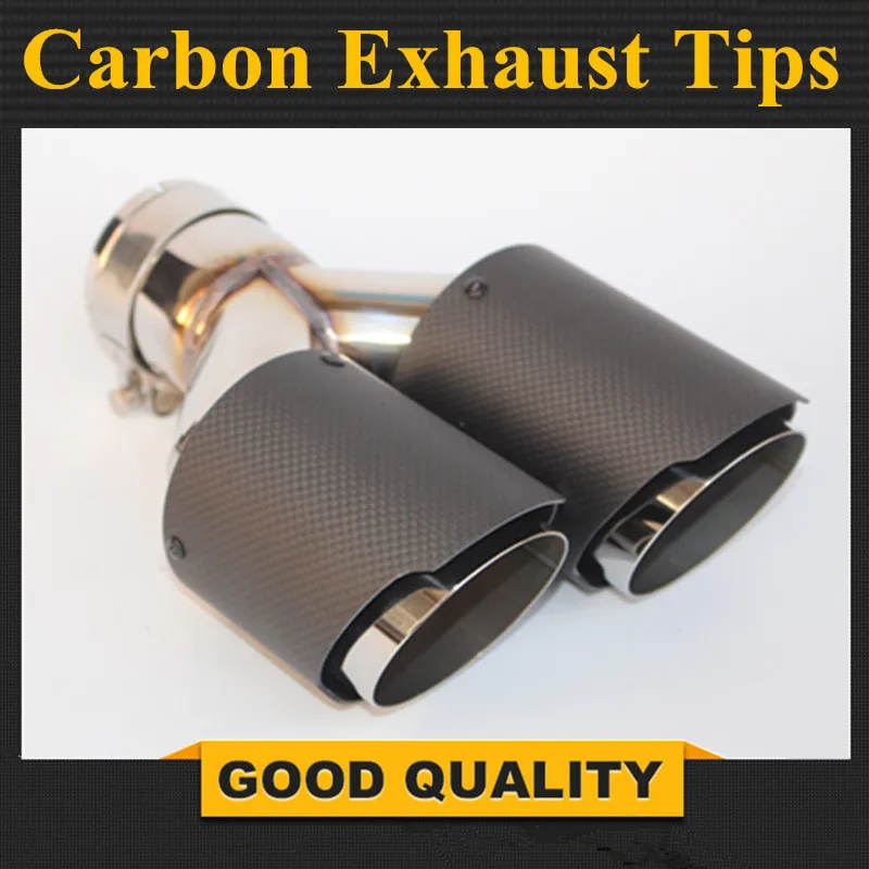 Автомобильный Стайлинг глушители выхлопной Хвост горловина наконечник трубы