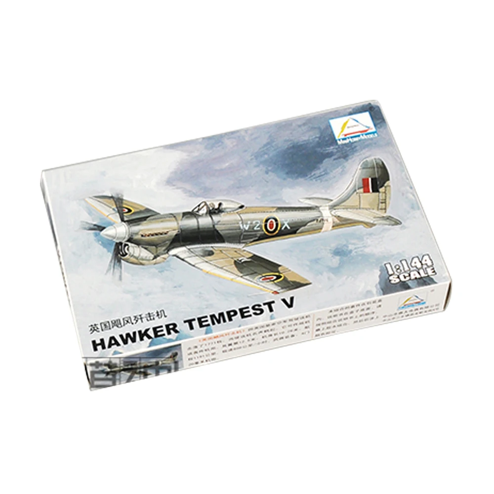 Новинка 2019 масштаб 1:144 британский истребитель Hawker Tempest V высокодетализированная
