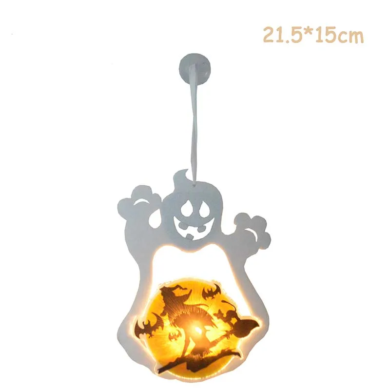 

Halloween Decoration Led Lights Happy Halloween Pumpkin Bat Witch Lights Decorations Halloween Decor for Home Outdoor Ornaments
