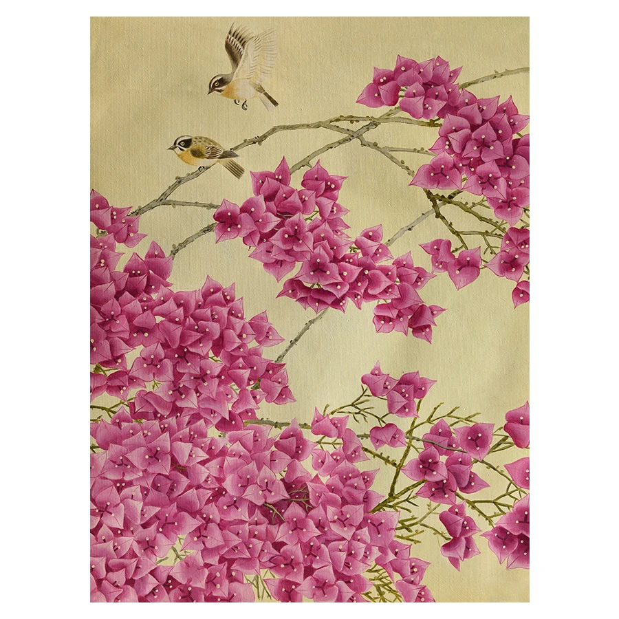 Картина на холсте в китайском стиле без рамки | Дом и сад