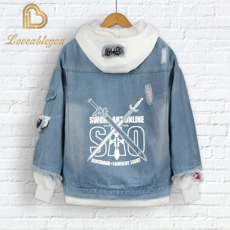 Мужская и женская куртка с капюшоном осенне-зимняя повседневная 3D принтом аниме