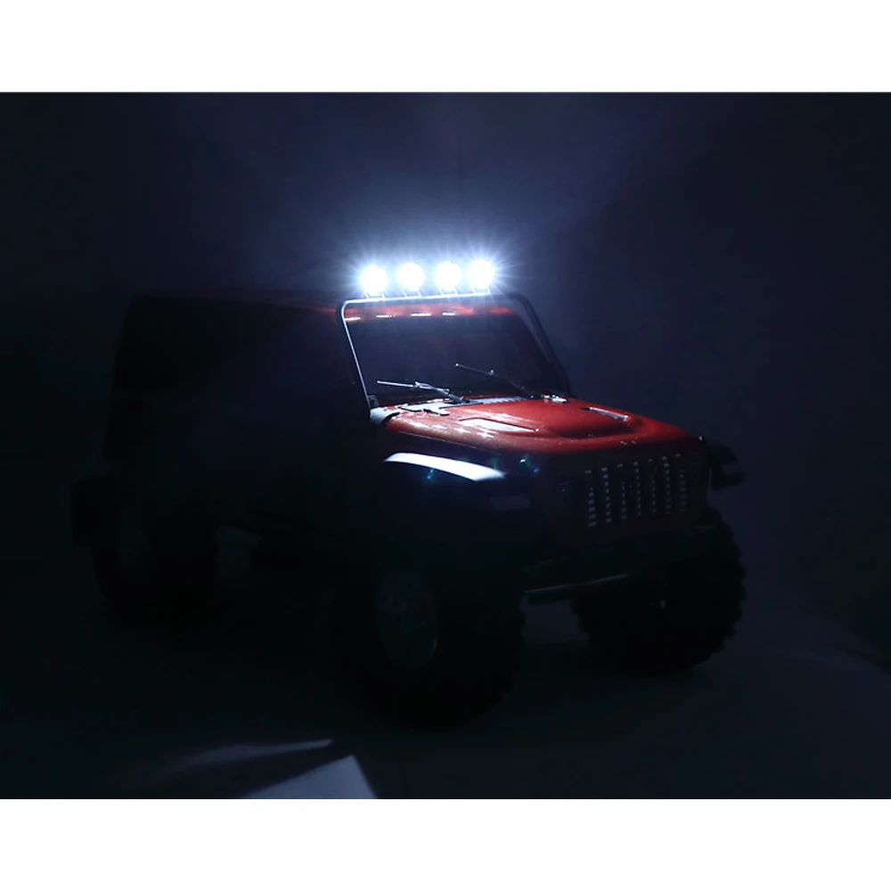 

Round Spotlights Bright RC Car Roof Light Lamp for 1/10 Traxxas TRX4 Bronco G500 TRX6 G63 AXIAL SCX10 III JEEP Crawler Cars