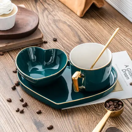 Креативная чашка и блюдо для завтрака набор тарелок одного человека десертная