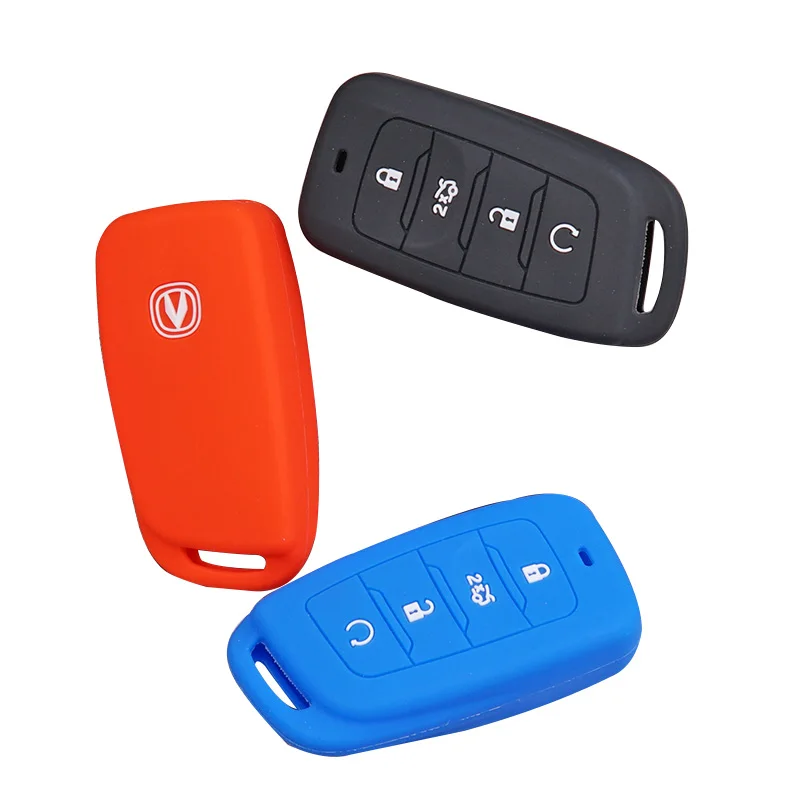 

For Changan Cs35plus CS75 CS55 CS15 EADO CX70 CS35 Key Cover Smart Remote Car Key Bag Cover Key Case for Car Cap Key Accessories