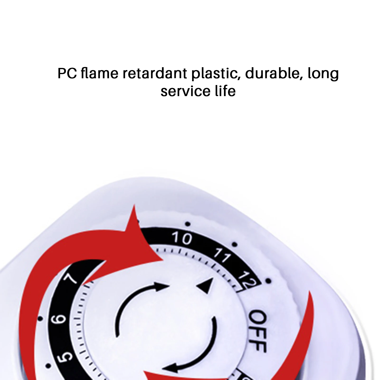 12 Hours Timing Test Sample Socket Timer Knob Type Countdown Switch Anti-interference | Дом и сад