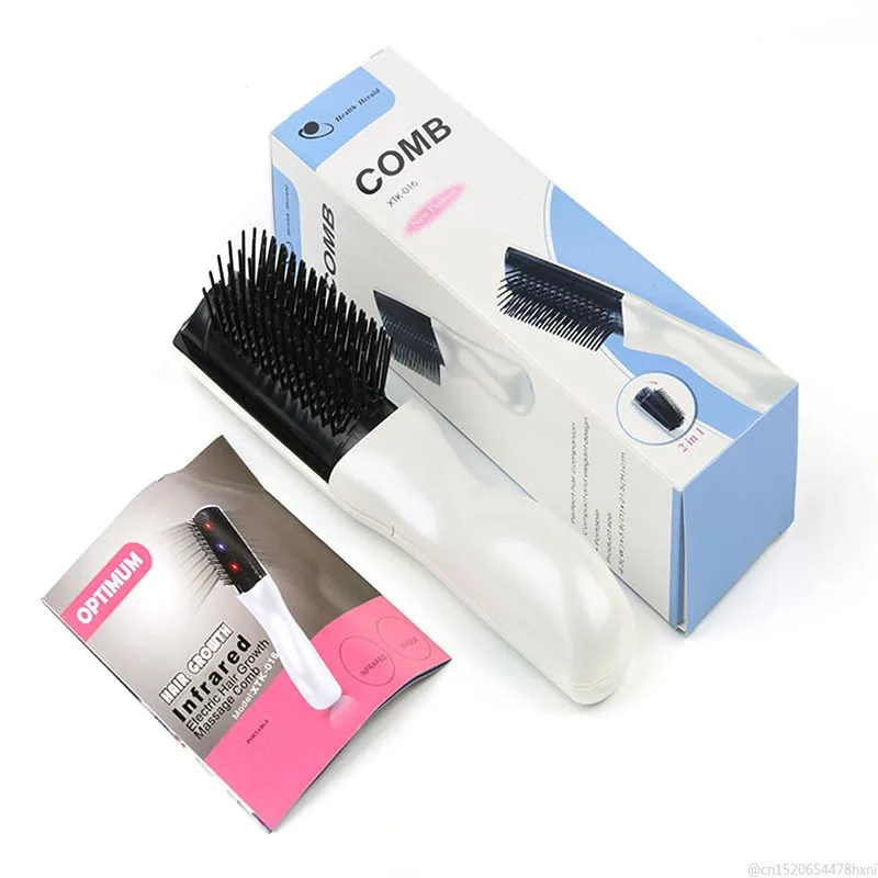 

Electrically heated laser massage comb, men's and women's head massage comb, hair growth treatment, hair loss treatment therapy