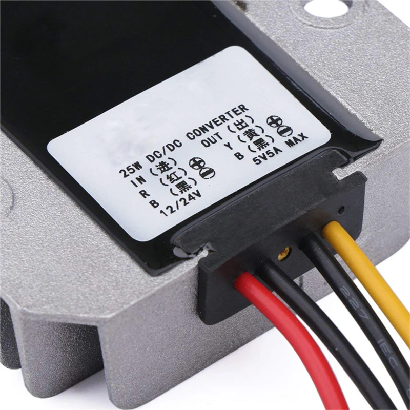 Понижающий преобразователь регулятор постоянного тока понижающий 12 в 24 В до 5 5A 25