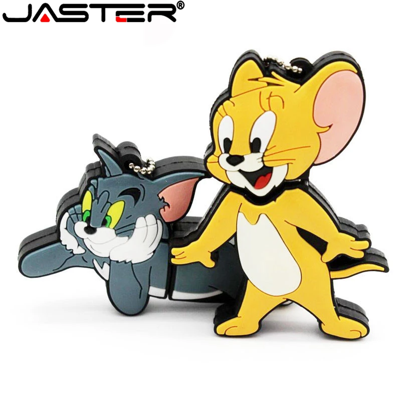 Кот и мышь USB флэш-накопитель 2 0 мультфильм милое стильное memory stick - Цена: 685.07