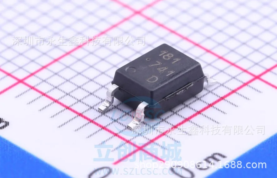 5/шт. HCPL 181 00 DE оптоизолятор чип патч SOP4 печать Новый и оригинальный|Интегральные