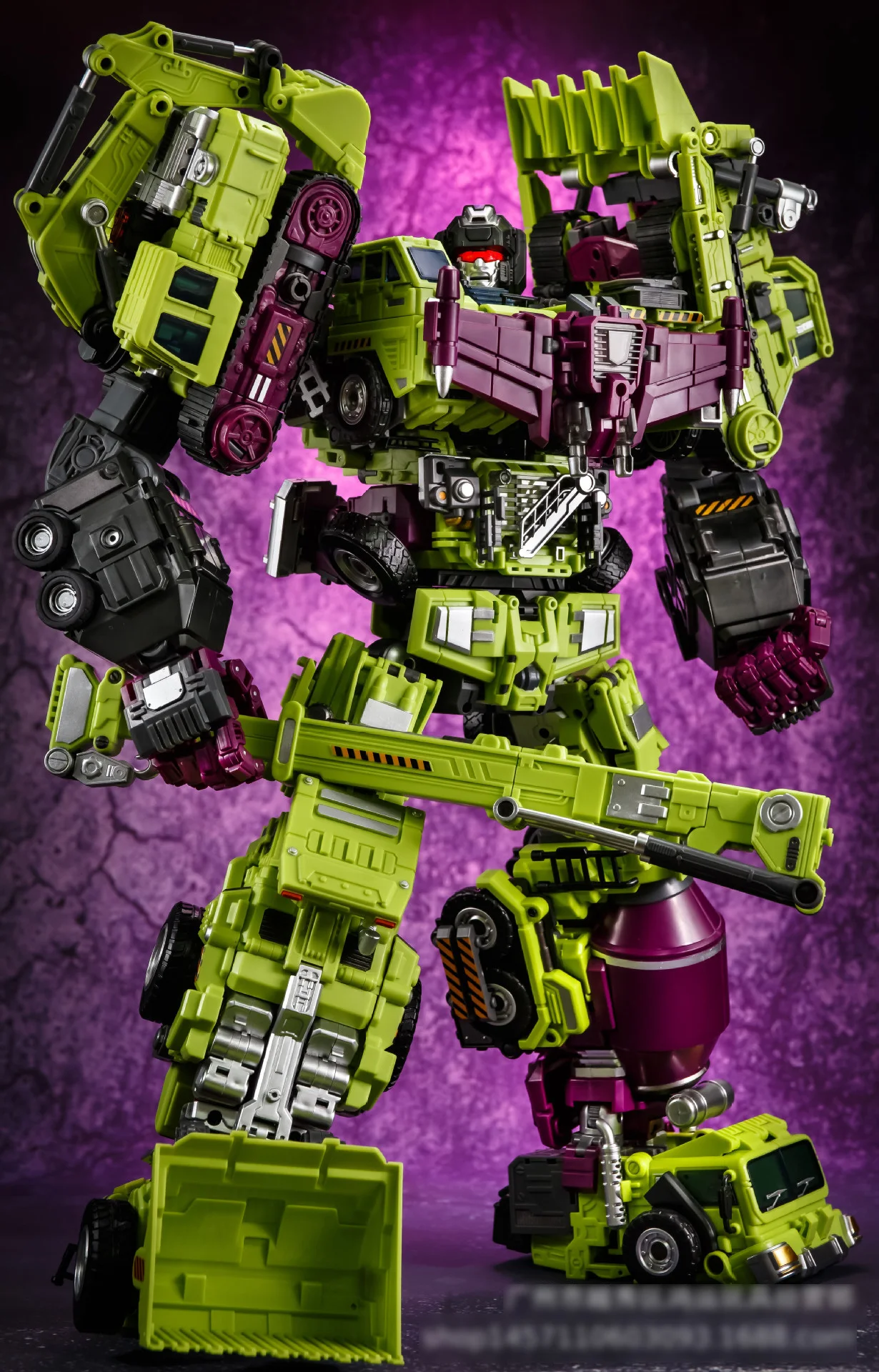Модель трансформации Defensor Devastator фигурка Опустошитель фигурка Робот Пластиковые игрушки; лучший подарок для образования детей