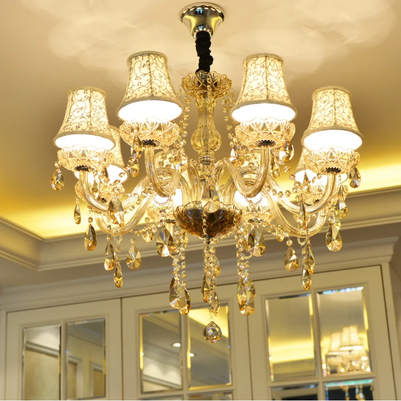 Большая Хрустальная люстра Светильники для гостиной спальни кухни современные