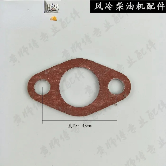 Air-cooled Diesel Engine Top Full Run Generator Water Pump 168F 170F Muffler Pad Exhaust Pipe Pad