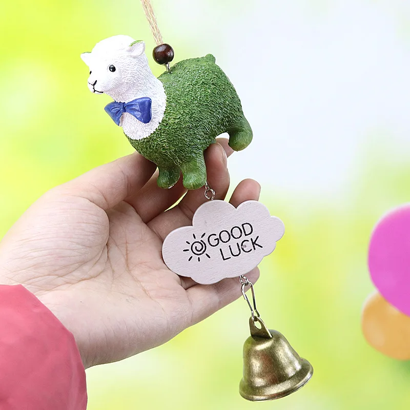 

Creative Japanese Cartoon Wind Chimes Decoration Cute Lamb Home Decor Door Pendant Bedroom Accessories